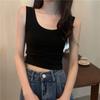 Atacado Transfronteiriço Camisola Vermelha Roupa de Verão Tendência Hot Girl Esportiva Curta Camiseta Base Top