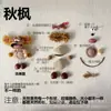 Kit de Materiales para Colgante de Muñeca de Cáscara de Fruta DIY para Manualidades Hechas a Mano, Adecuado para Actividades de Taller, Regalo de Vacaciones para Maestros o Regalo para Amigos
