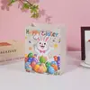 Bolsas de Papel de Pascua Transfronterizas, Bolsas de Tote Premium, Bolsas Reutilizables para Regalo de Fiesta de Huevos de Pascua, Bolsas de Dulces de Halloween