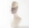 Mascarilla de Seda para el Sol de Verano para Hombres y Mujeres Doble Capa Seda de Morera Imitación UV Estéreo Protección Ocular Mascarilla Parasol