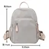 Mochila de Tecido Oxford Mochila Feminina Grande Capacidade 2024 Nova Moderna Impermeável Leve Moda Antifurto Bolsa de Viagem Mochila Escolar