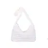 Bolso de Hombro Grande de Pliegues de Burbuja para Viajes Diarios para Mujer 2025 Nuevo Bolso de Burbuja para Clase de Estudiantes