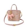 Bolso de Nicho Francés de Alta Gama para Mujer 2025 Nuevo Versión Coreana Bolso Balde Moderno con Bloques de Color Bolso Cruzado Bolso de Moda