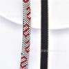 Venta al por mayor de fábrica 3D semicírculo pedrería fondo puntiagudo taladro tubo diamante de colores manguera adhesiva Swarovski con joyería diy