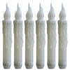 Velas LED Artificiales de Navidad, Velas Electrónicas con Llama Parpadeante de Plástico con Mangos Largos, Luces de Emergencia, Venta Caliente Transfronteriza