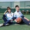 Traje de Uniforme Escolar de Primavera y Otoño Ropa Deportiva Escuela Secundaria Camiseta de Manga Larga Estilo Universitario Traje de Clase Conjunto de Tres Piezas