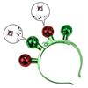 Decoración Navideña Cool Lester Luz Led Campana Diadema Accesorios para Actuación Infantil Bola de Discoteca Diadema Luminosa