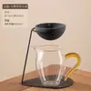 Colador de té no poroso Filtro de té Infusor de té Accesorio para juego de té Herramienta justa e integrada para separación de té y agua