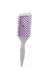 Peine de Gradiente Hueco Transfronterizo, Peine Ovalado para Alisar el Cabello Lacado, Peine Ovalado para Peinar el Cabello Esponjoso, Peine Oscilante