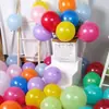 Globos Redondos Macaron Mate de 10 pulgadas, Engrosados 1.5g, No Fáciles de Reventar, para Decoración de Bodas y Eventos de Inauguración