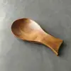 Porta-Colheres de Alta Qualidade Mais Vendido da Amazon, Descanso de Colher Estilo Retrô para Uso Doméstico, Porta-Colheres de Bambu e Madeira, Venda Direta do Fabricante