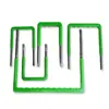 Peldaños de Escalera de Acero Recubiertos de Plástico para Pozo de Inspección, Alcantarilla Municipal, Pozo de Aguas Residuales, Codo, Escalera de Acero Recubierta de Plástico Preempotrada