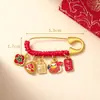 Broche de Seguridad Cabeza de Tigre Nuevo Estilo Chino Pin Calmante para Bebé 2026 Modelo Nuevo Accesorios Colgantes DIY de Gama Alta Venta al por Mayor