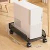 Suporte para Gabinete de Computador, Base para Gabinete Móvel, Rack de Armazenamento, Rack de Colocação para Desktop, Bandeja para Debaixo da Mesa, Suporte Deslizante, Tamanho Pequeno