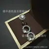 Set de colgante bañado en plata con Buda de calcedonia blanco hielo, Buda Maitreya de ágata blanca, pendientes y anillo de jade, set de tres piezas