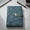 Set de caja de regalo para cuaderno con hebilla en forma de U para negocios con logotipo personalizado, regalo corporativo para empresa, recuerdo y artículo conmemorativo