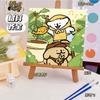 Pintura a Óleo Digital de Cachorro com Linha DIY Colorir à Mão Grafite Desenho Animado Fofo Decoração Curativa Fabricante Atacado