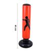 Coluna de Boxe Inflável de Couro Nova Transfronteiriça Coluna de Impacto Boneco de Pano Coluna de Boxe Vertical Infantil Brinquedo de Ventilação para Fitness