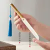 Cuchillo de corte de papel al por mayor para caligrafía, Cuchillo de imitación de hueso de madera, Vintage hecho a mano para pintura china tradicional, Bambú