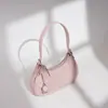 Bolso Nuevo de Luna Nicho para Mujer Festival de Primavera 2026, Bolso de Hombro de Albóndiga a la Moda Estilo Francés, Bolso de Axila de Alta Gama para Viajes, Piel Genuina
