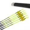 Color 4.2 diámetro interior reflectividad competitiva pluma espiral acabada flecha 400-1000 desviación carbono puro rama de flecha de pluma espiral