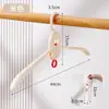 Percha plegable esencial para viajar, organizador de viaje portátil recomendado para viajes de negocios, estudiantes para la vuelta a clases y secado de ropa en dormitorios
