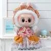 Adecuado para Ropa de Bebé Labuba 17cm Ropa Pequeña de Tela Caja Ciega Muñeca Falda Disfraz Traje Lindo Disfraz Ropa de Bebé