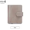 Nuevo tarjetero RFID de aleación de aluminio transfronterizo, billetera antirrobo con múltiples ranuras para tarjetas, tarjetero de fibra de carbono para tarjetas de crédito de negocios