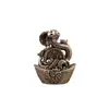 Lingote de Latón Serpiente Doce Constelaciones Serpiente de la Suerte Decoración Retro para el Hogar Escritorio de Oficina Mascotita para el Té Artesanías Adornos