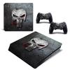 Pegatina de juego para PS4 Slim, película protectora antiarañazos, pegatina con tema de icono, protección ambiental, sin pegamento