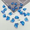 Xingtai Cristal Vidrio Cuentas Sueltas DIY Corazón de Durazno Flor de Ciruelo Pétalo Cortina de Puerta Accesorios de Ropa Agujero Recto Elemento Mariposa