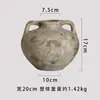Vaso Cerâmico Japonês Retrô Manuscrito Ornaments Decorações para Sala de Estar, Casa de Hóspedes, Entrada Ornamentos de Mesa com Vento Antigo e Silencioso