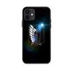Adecuado para iPhone 15 Nueva Ataque a los Titanes Funda para Teléfono Móvil Exportación Alas de la Libertad Allen Periférico Funda para Teléfono Móvil