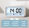 Reloj despertador con voz súper alta para personas mayores y ciegas, Reloj despertador recargable para estudiantes en la mesita de noche, Reloj despertador electrónico recargable con luz nocturna