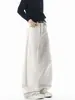 Muxi Ropa Estilo Old Money Americano Versátil Retro Corte Holgado Color Denim Original Jeans para Hombre Moda Calle Pierna Recta