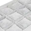 Fleece de Gelo 12 Prato de Almofada Pulseira Artesanato Pulseira Bandeja de Exibição de Relógio