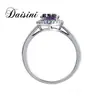 Corindón Alejandrita que Cambia de Color Plata S925 de Nicho Anillo Elegante Sencillo Denier Moda Femenina Combinable con Todo