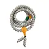 Pulseira Bodhi Xingyue 108 Contas de Buda Vajra Pulseira Longa de Múltiplos Círculos Transfronteiriça Transmissão ao Vivo Influenciador da Internet Pulseira Xiaohongshu
