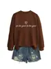Veja o bom seja o site independente Amazon Wish moletom feminino casual simples confortável para outono e inverno
