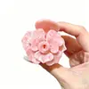 Pinza para el cabello de acetato de rosa de alta gama, Pinza de tiburón retro francesa, Accesorio para el cabello para mujer, Nuevo adorno versátil para el cabello