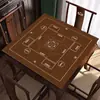 Toalha de mesa especial para ovos Tapete de mesa de Mahjong Ovos quadrados Adereços de jogos de pôquer Tapete de cartão antiderrapante mudo