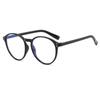 Gafas Redondas con Lente Plana Anti Luz Azul Montura Unisex Gafas de Prescripción Venta al por Mayor Gafas de Montura Completa Estilo Academia