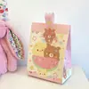 Bolsa Estilo Ins Grafite Desenho Animado Fofa Caixa de Presente de Papelão Caixa de Doces Infantil Caixa de Embalagem para Presente de Aniversário
