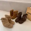 Botines de mujer con suela gruesa, que aumentan la altura, con correa de hebilla, nuevo estilo otoño 2026, botas western versátiles para mujeres bajitas, botas de pierna corta