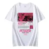 Camiseta Hombre Chainsaw Man Power Camisetas Gráficas Estéticas para Pareja