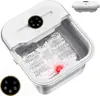 Cubo Plegable para Pies Jinzheng Transfronterizo para Uso en Casa, Temperatura Constante, Tina Eléctrica para Pies con Calentamiento Totalmente Automático, Masajeador Eléctrico