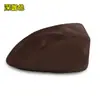 Boina de Camarero Malla Transpirable Gorra de Chef Logo Impreso Bordado Gorra Adelante Catering Té de Leche Hornear Gorra de Trabajo