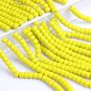 Vidrio Color Sólido 8*6mm Columna Corta Color Original No Descolorante Multicolor Separador Opcional Rojo Grande Azul Zafiro Cuentas Tambor Cuentas Sueltas Venta al por Mayor