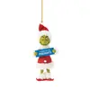 Colgante Decorativo para Árbol de Navidad Nuevo Transfronterizo Personaje de Dibujos Animados Grinch Colgante Acrílico para Ventana