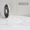 Cinta de Poliéster de 1 cm Rollo Grande de 80 Yardas Color Sólido Lazo para Regalo Decoración Empaque de Flores Cinta Colorida